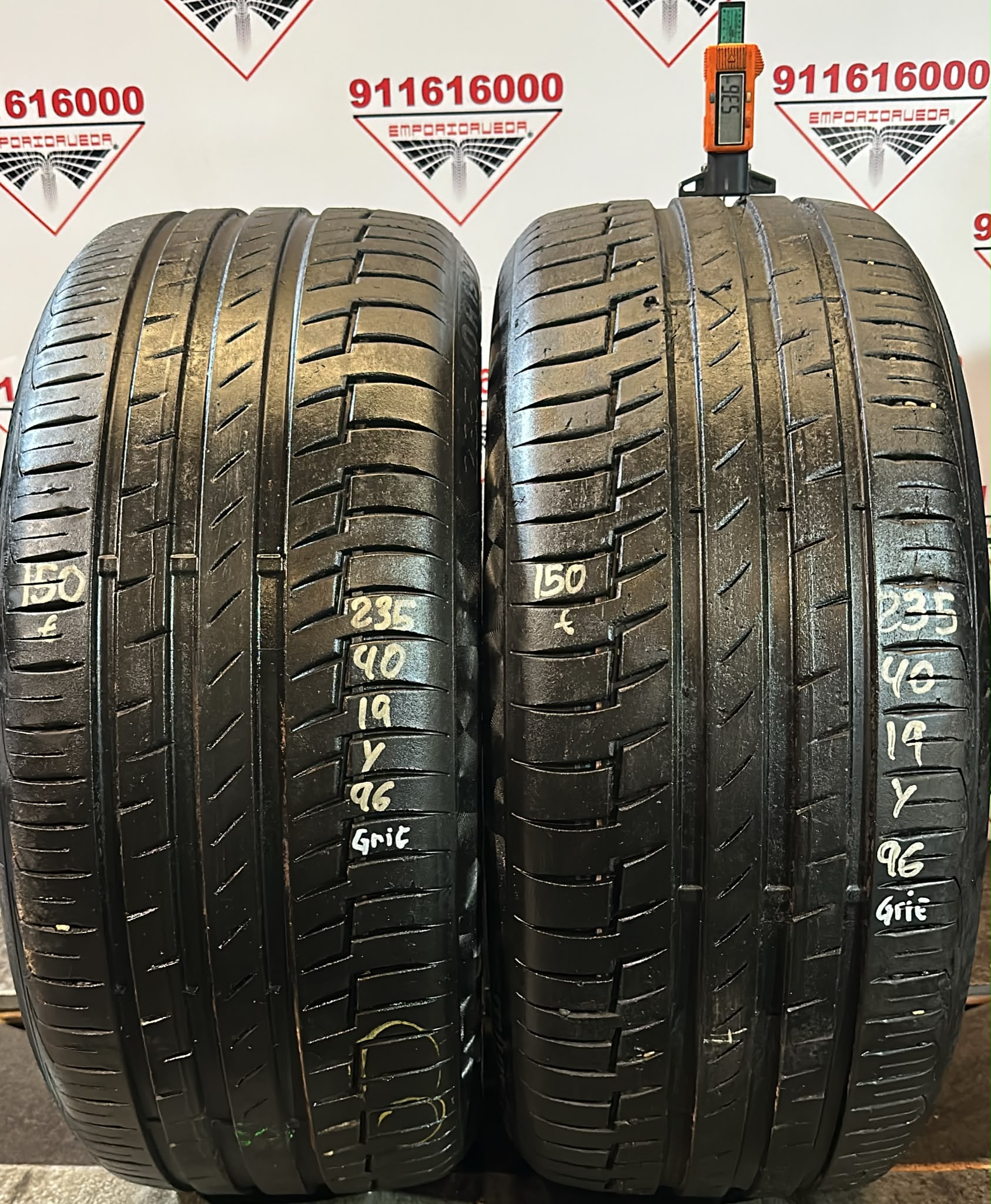 CONTINENTAL PREMIUMCONTACT6 USADO  235/40 R19 96 Y